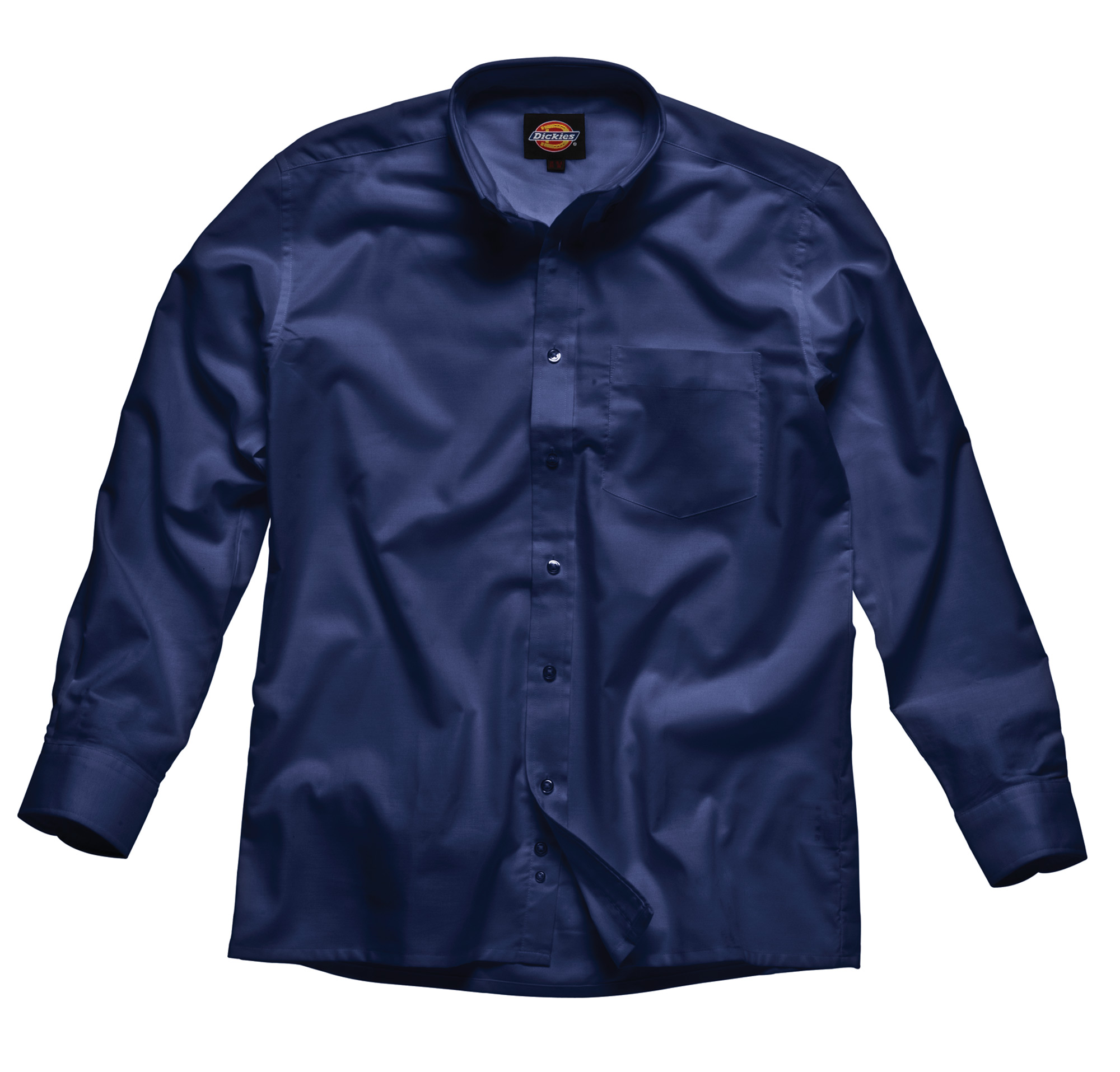 Dickies Weave Mens Blue Oxford Shirt main image 0