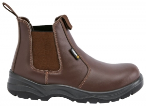 Fort Nelson Safety Dealer Boot Brown