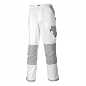 KS54 White Pro Painters Trousers