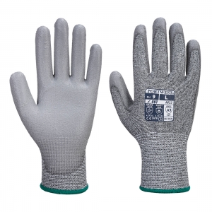 A622 Cut Level C Pu Palm Glove