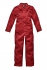WD4839 Red Redhawk Zip Front Coverall