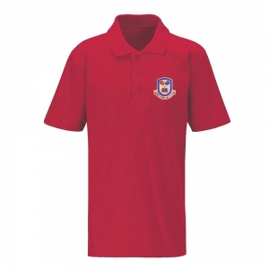 St Paul's Primary Red Polo Shirt
