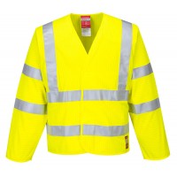 FR85 Bizflame Hi Vis FR Long Sleeve Vest