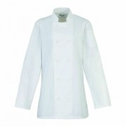 PR671 Lady's Long Sleeve Chef's Jacket