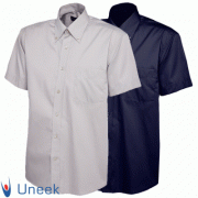 UC702 Mens Short Sleeve Oxford Shirt