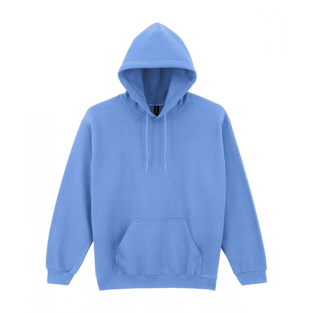 DOTDOG Kids' Brushed Fleece Pullover Sweatshirt - Unisex, Kangaroo Pocket, Sizes For Ages 3-12, Blue