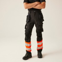 TRJ480 Hi Vis Stretch Holster Trouser